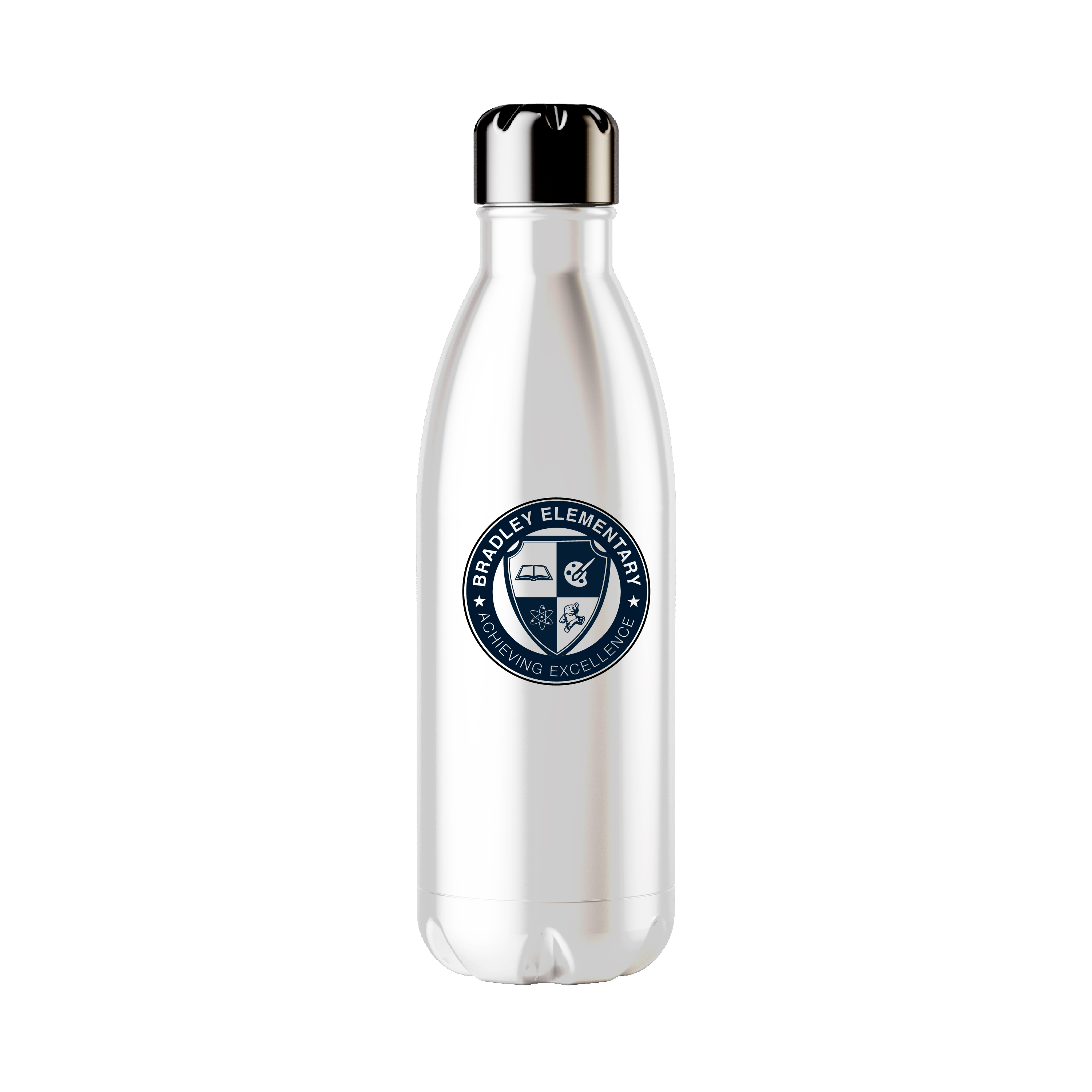 Bradley Elementary School Tapered Stainless Steel Water Bottle W/CAP 